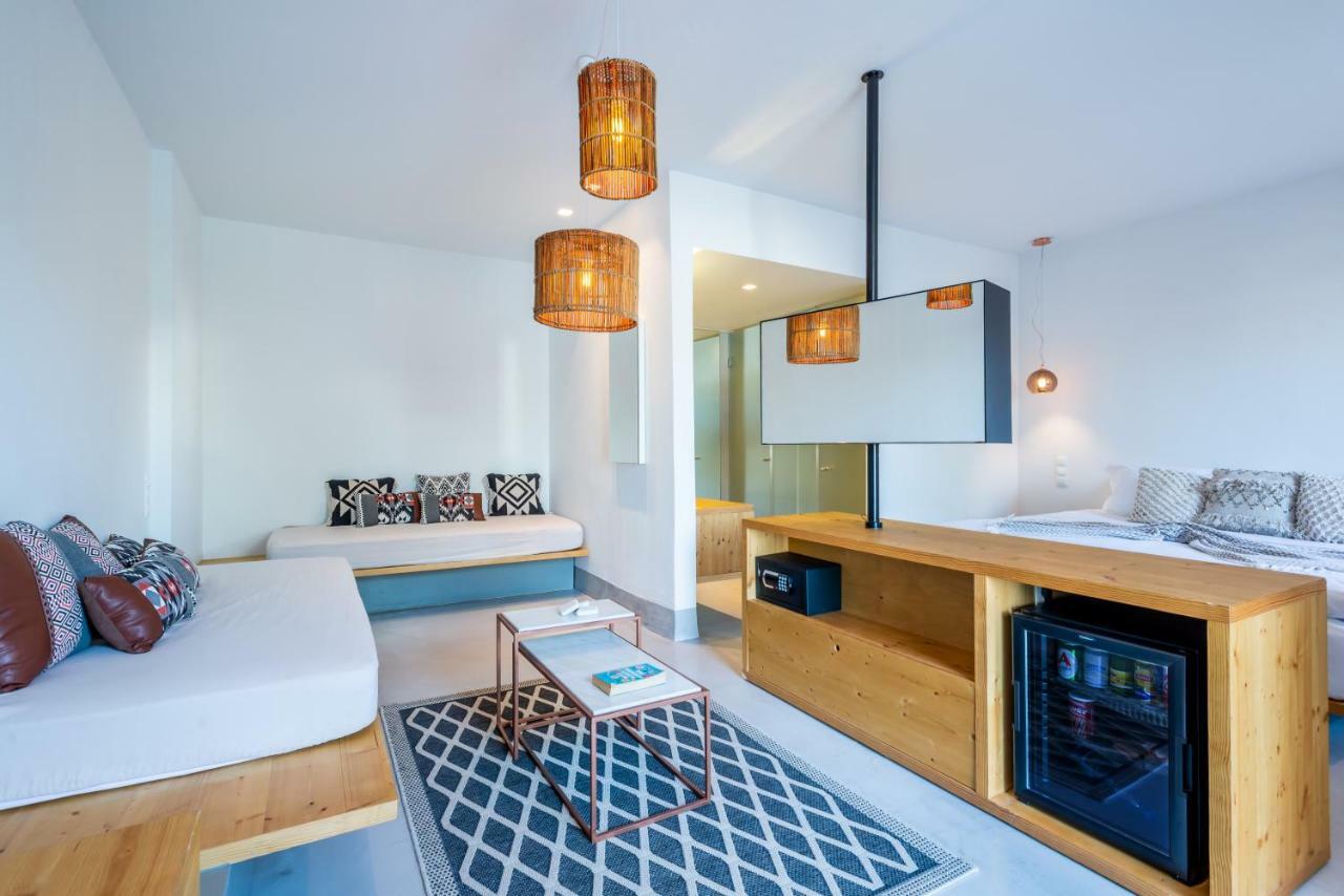Dreambox Mykonos Suites Ornos  Buitenkant foto
