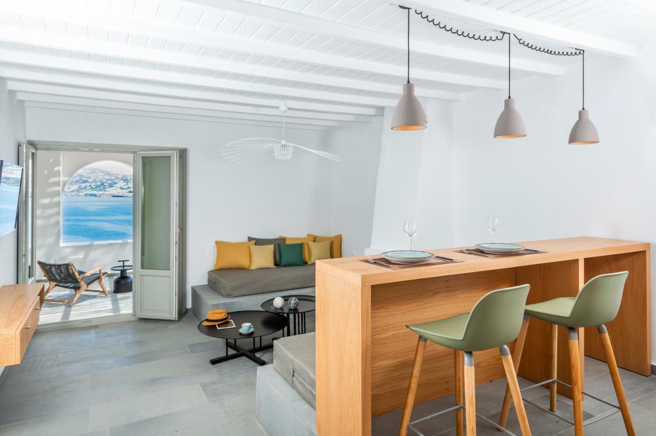 Dreambox Mykonos Suites Ornos  Buitenkant foto